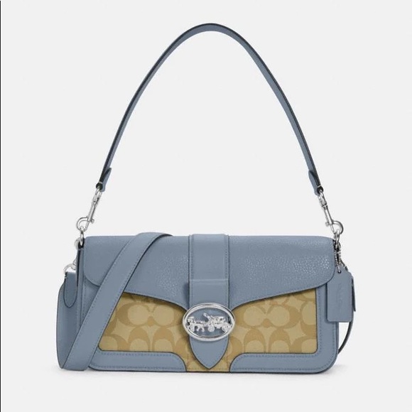 Coach Handbags - 🔥🔥🔥NEW Coach Georgie Shoulder Bag In Signature Canvas